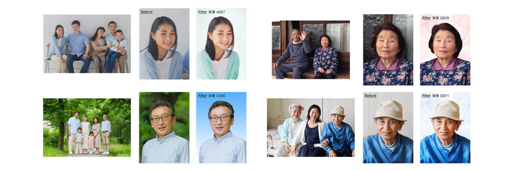 遺影写真データ作成プラン