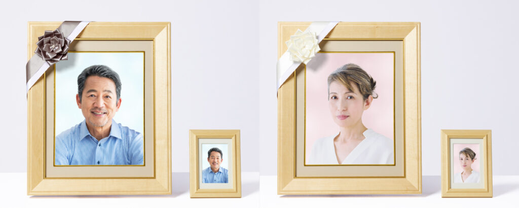 木地フレーム 高級額 遺影