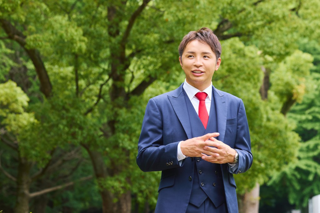 政治家　選挙　宣材写真　久保優太