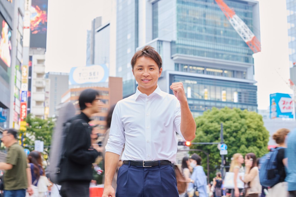 選挙　宣材写真　久保優太　政治家